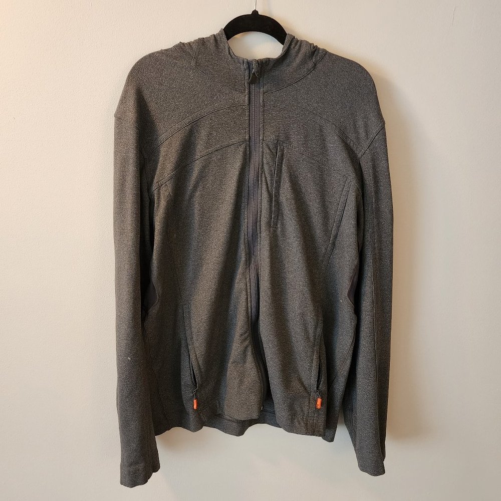 Lululemon - Zip Up Hoodie - Grey - Size XL